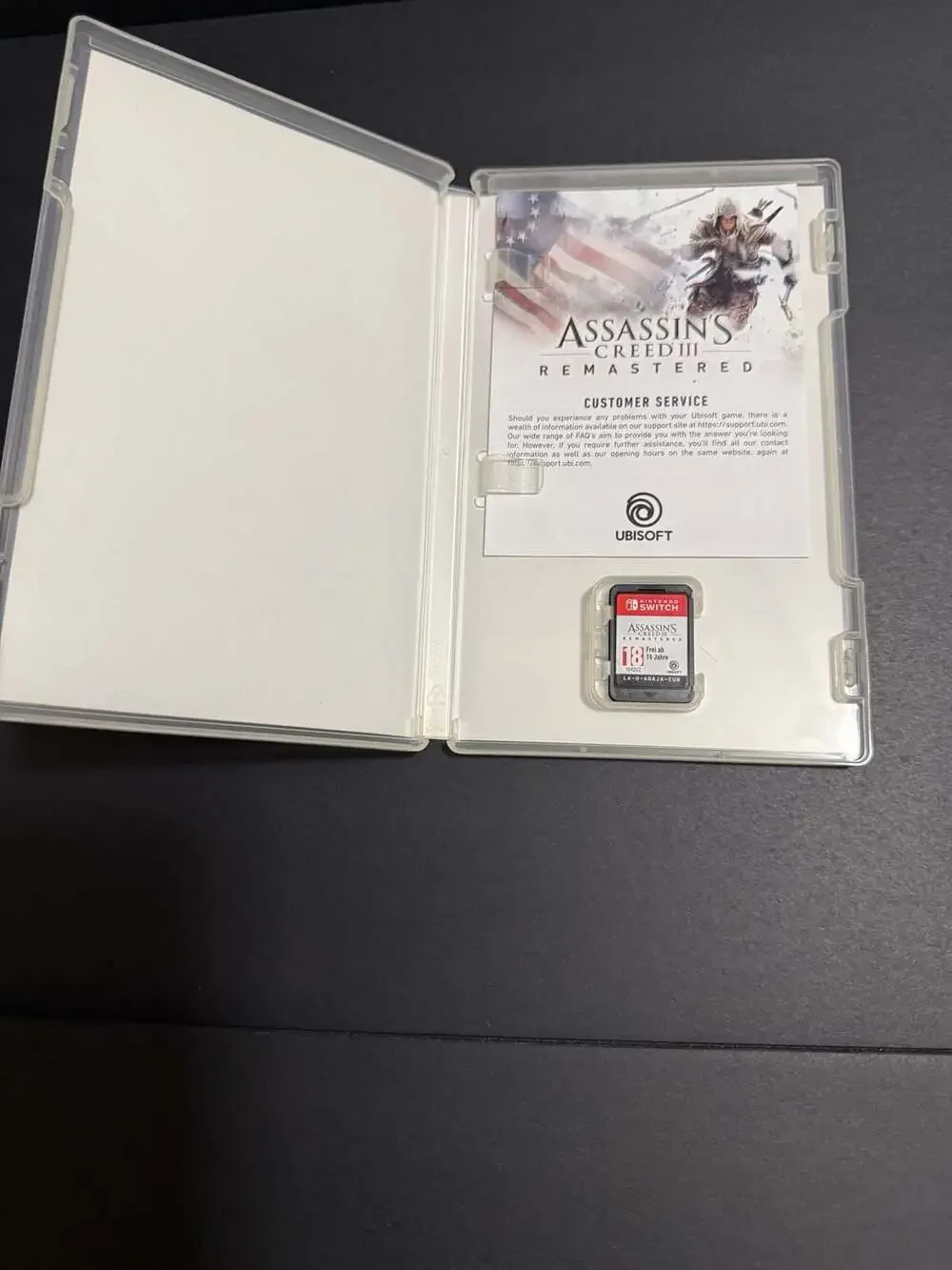 Ubisoft Assassin's Creed III Remastered Nintendo Switch Physical Game
